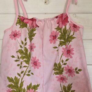 Pink floral camisole