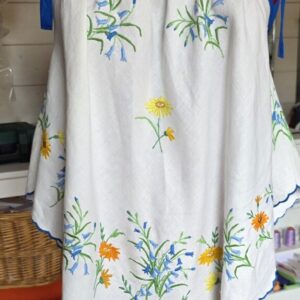 Romantic vintage inspired handkerchief top