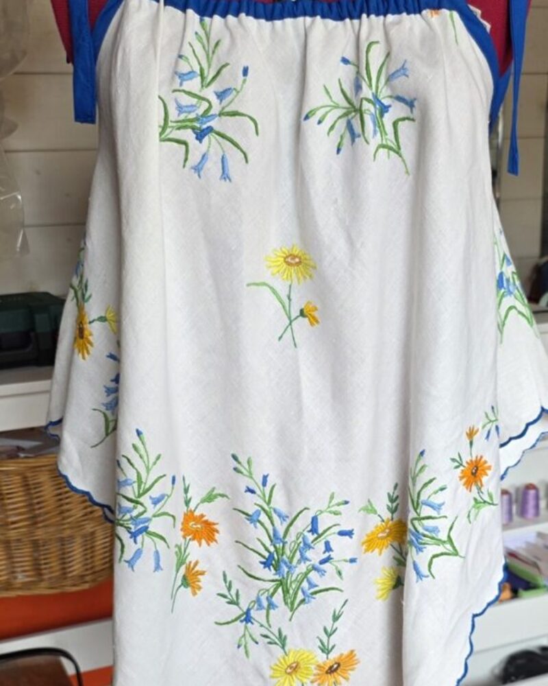 Romantic vintage inspired handkerchief top